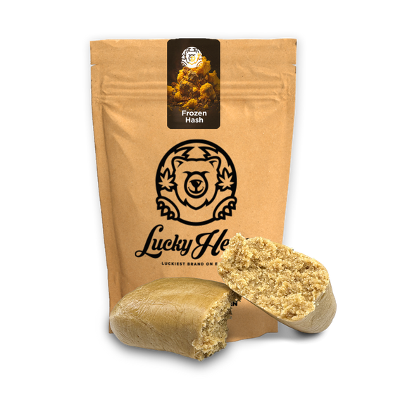 Frozen Hash Ökopack Blüten Lucky Hemp