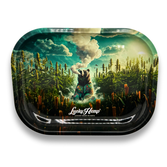 Gratis: Lucky Hemp® Rolling Tray Zubehör Lucky Hemp