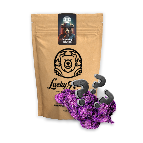 Gratis: Mystery Strain 20% CBD (V12) Ökopack Blüten Lucky Hemp
