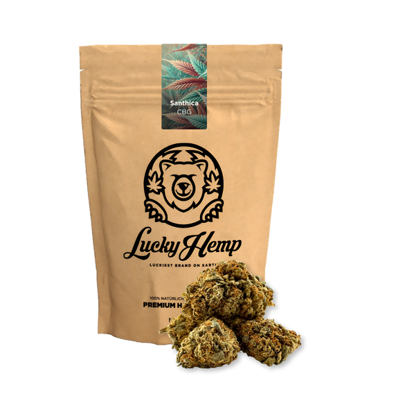 Santhica CBG Ökopack Blüten Lucky Hemp