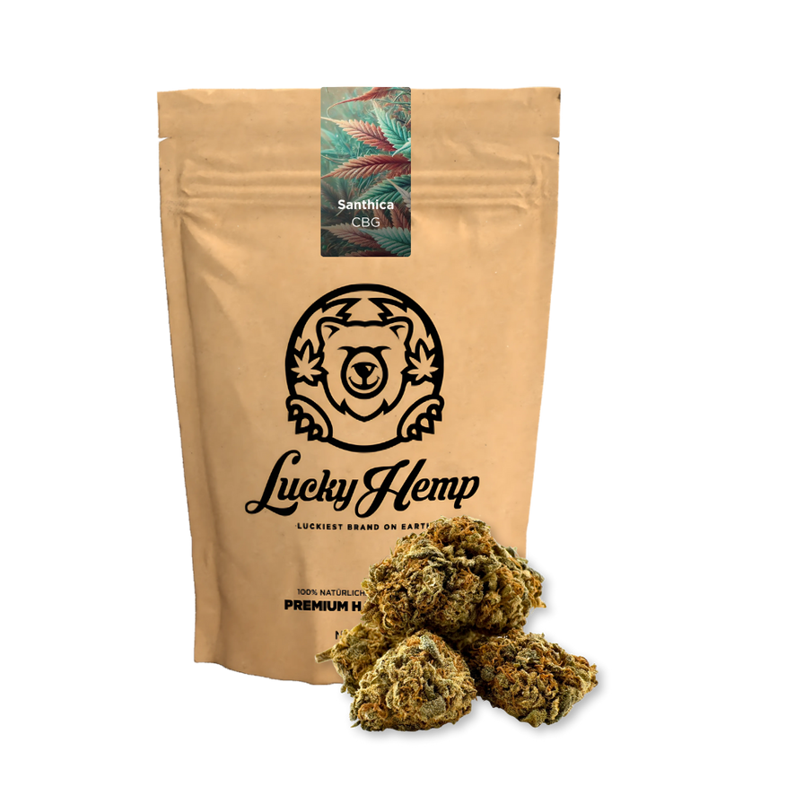 Santhica CBG Ökopack Blüten Lucky Hemp