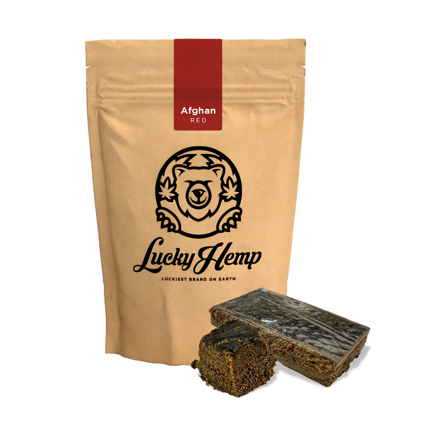 Roter Afghane 25% CBD Ökopack Blüten Lucky Hemp