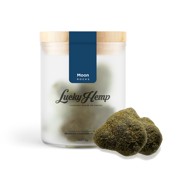 Moon Rocks 60% CBD Blüten Lucky Hemp