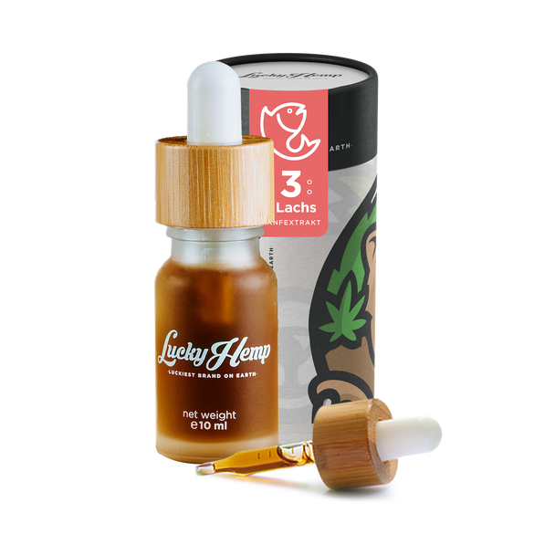 Lachs CBD-Öl Öle Lucky Hemp