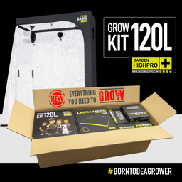 Growbox Komplettset 120x60 Zubehör Lucky Hemp   