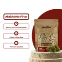 Lucky Hemp® Aktivkohle Filter Xtra Slim Merchandise Lucky Hemp