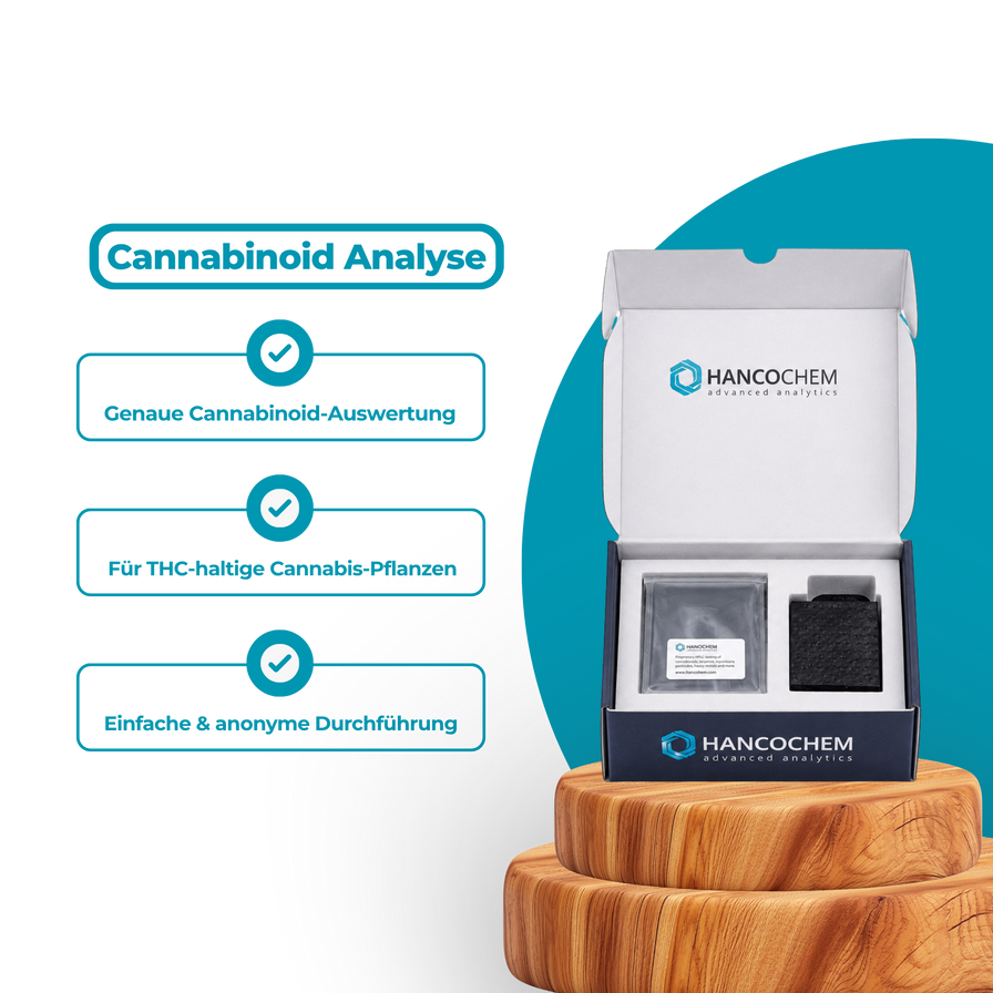 Cannabinoid Analyse - THC Test Kit Zubehör Lucky Hemp