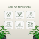 BioBizz Bio-Grow 1 Liter Growzubehör Lucky Hemp