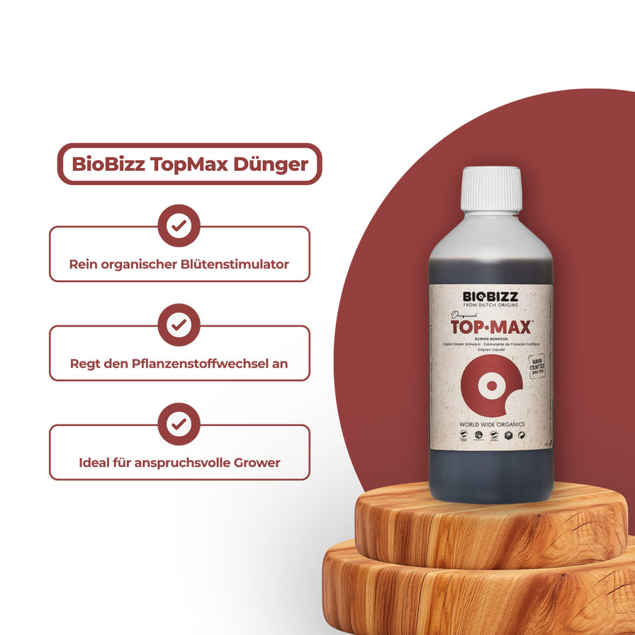 BioBizz TopMax 500 ml Growzubehör Lucky Hemp