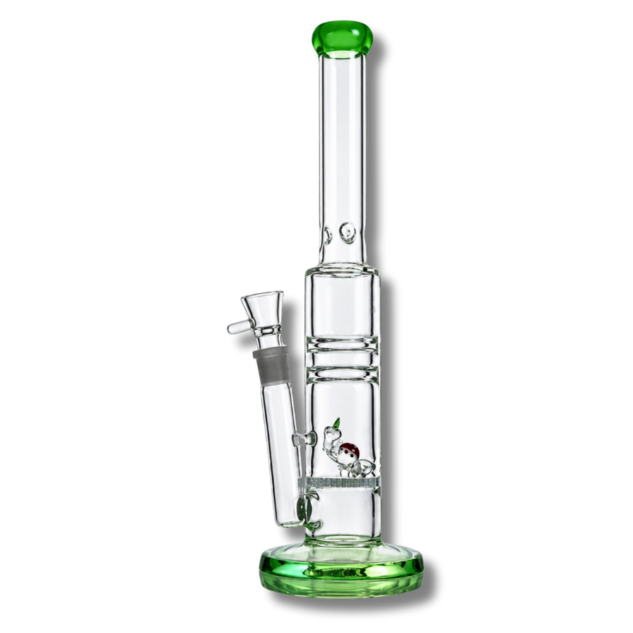Glasbong mit Honeycomb Percolator 37 cm Merchandise Lucky Hemp