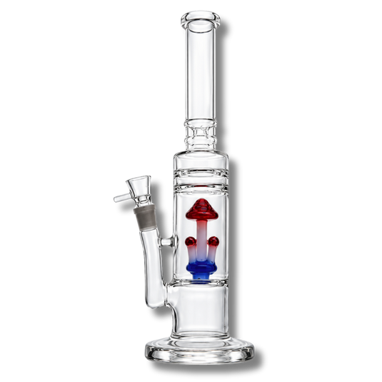 Glasbong mit Mushroom Percolator 38 cm Merchandise Lucky Hemp