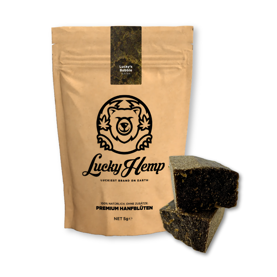 Lucky's Bubble Hash Ökopack Hash Lucky Hemp