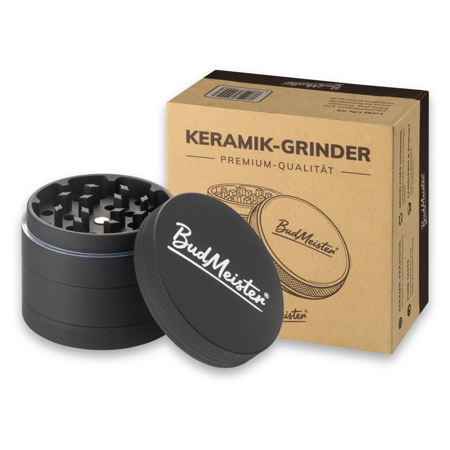 BudMeister Keramik Grinder Zubehör Lucky Hemp