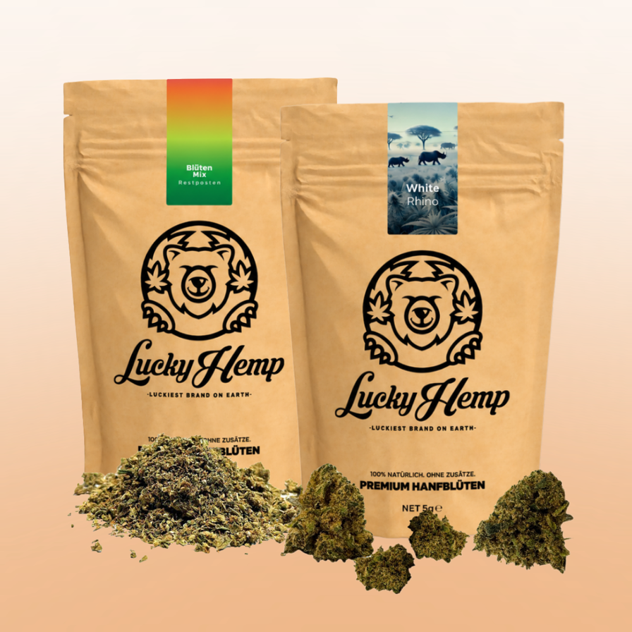 Sparfuchs-Bundle Blüten Lucky Hemp