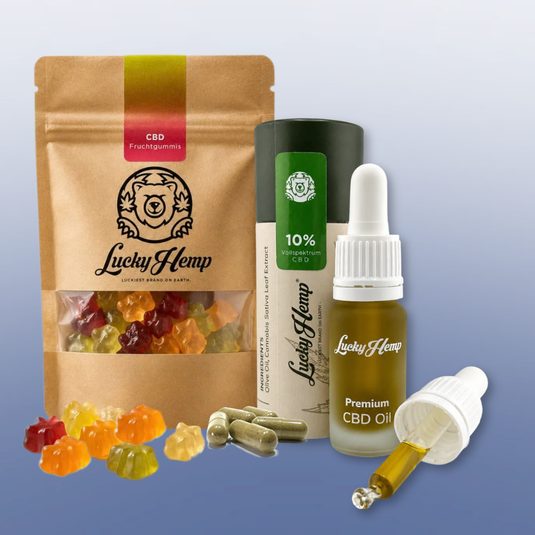 Schlaf + Relax-Bundle Blüten Lucky Hemp