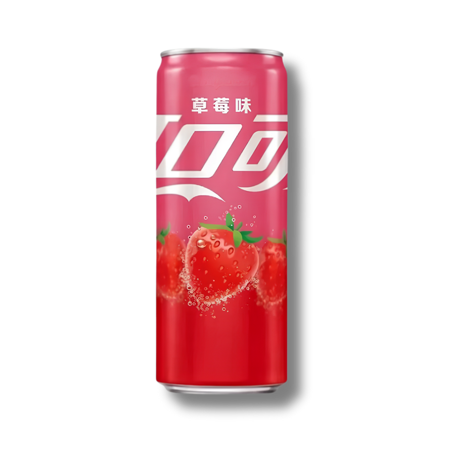 Softdrinks Edibles Lucky Hemp Coca Cola Strawberry