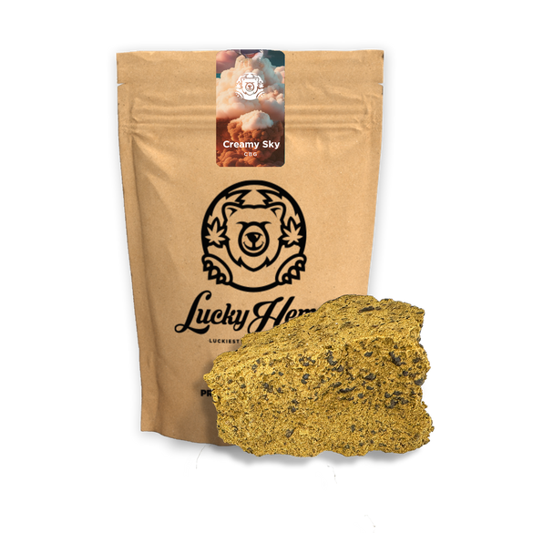 Creamy Sky Hash Blüten Lucky Hemp   