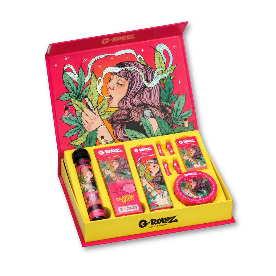 G-Rollz Gift Box XS | 11-teiliges Smoking Set Merchandise Lucky Hemp Colossal Dream