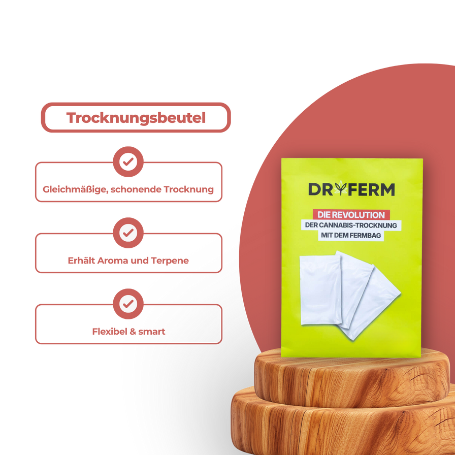 DryFerm Bag Trocknungsbeutel Zubehör Lucky Hemp