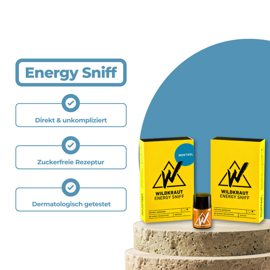 Wildkraut Energy Sniff Edibles Lucky Hemp