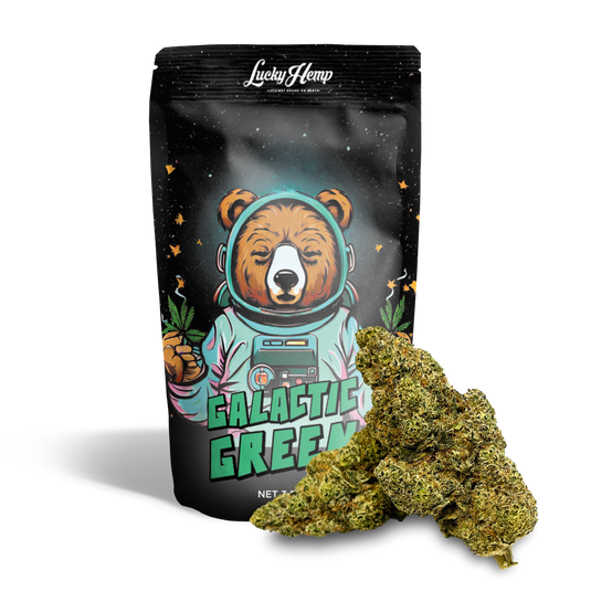 Galactic Green Cali Pack Blüten Lucky Hemp   