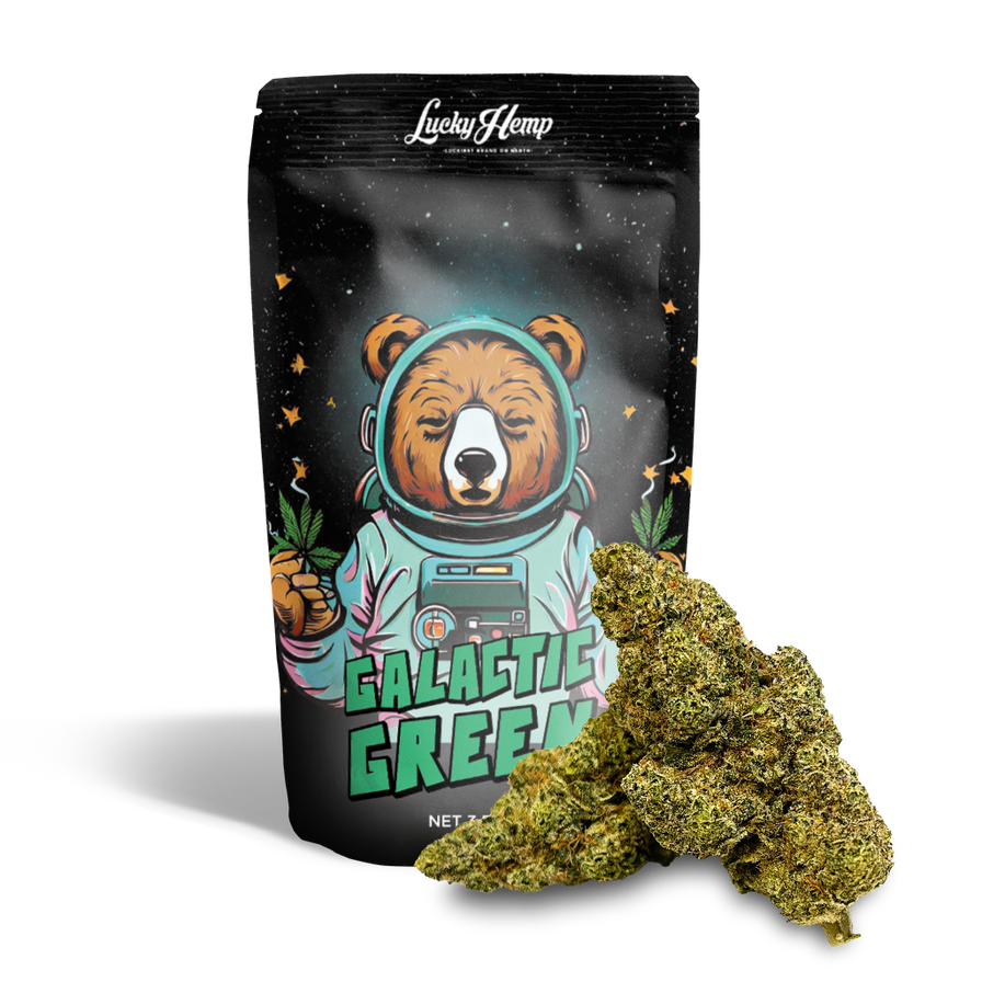 Galactic Green Cali Pack Blüten Lucky Hemp   