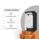 Growbox Komplettset 60x60 Growzubehör Lucky Hemp