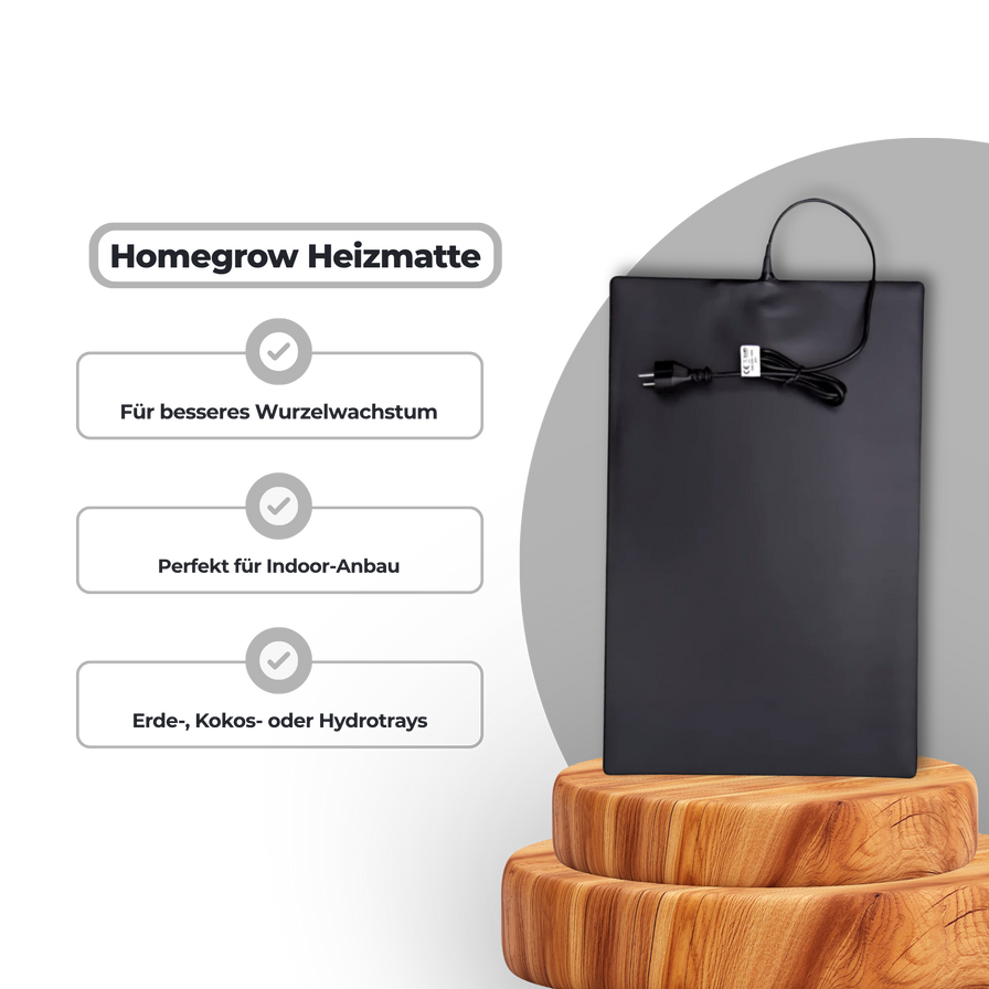 Homegrow Heizmatte Growzubehör Lucky Hemp