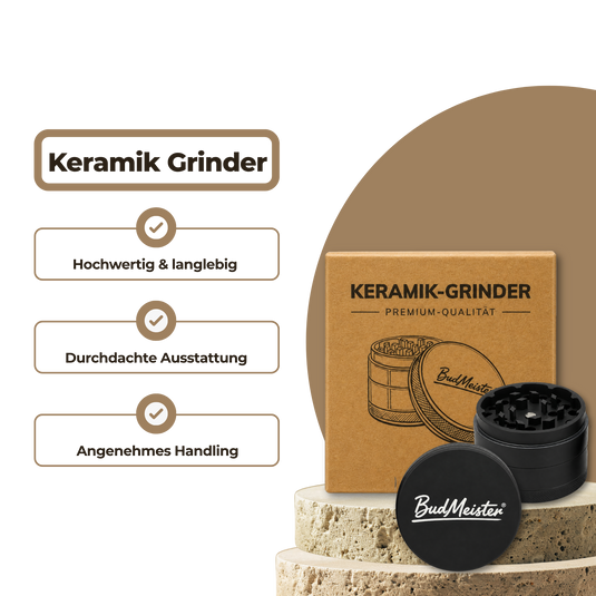 Keramik Grinder Zubehör Lucky Hemp