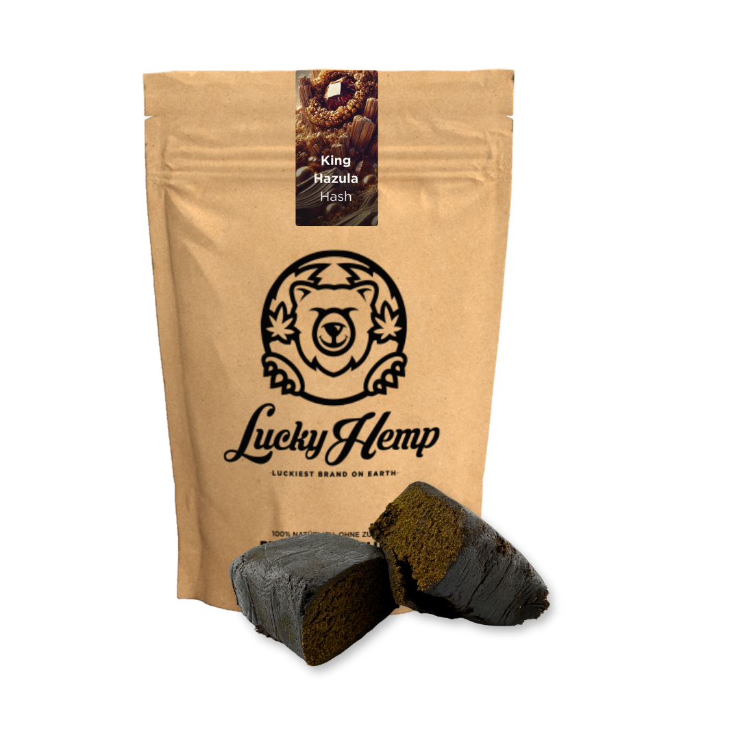 King Hazula Hash mit 50% CBD | Lucky Hemp®