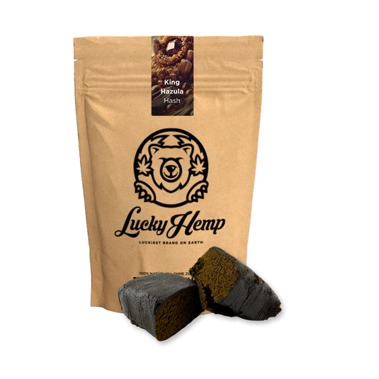 King Hazula Hash Ökopack Blüten Lucky Hemp