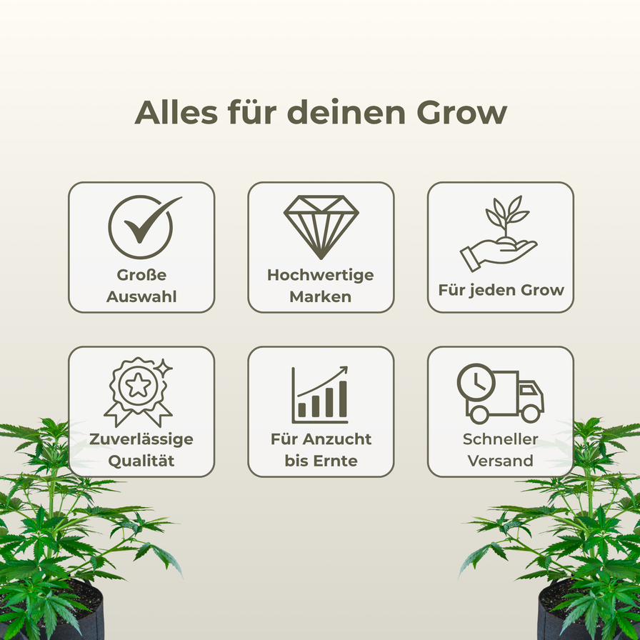 LEDMAXECO LED Panel Growzubehör Lucky Hemp