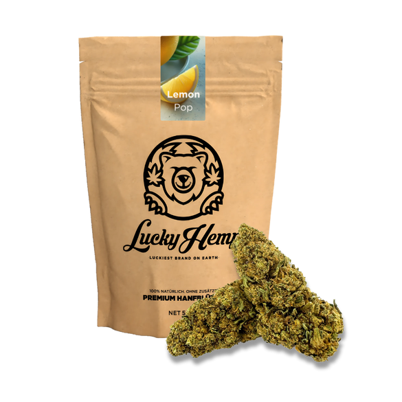 Lemon Pop Ökopack Blüten Lucky Hemp