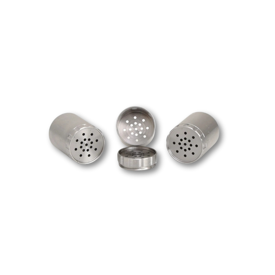 HIZEN Dosierkapseln Edelstahl 3er Set Zubehör Lucky Hemp