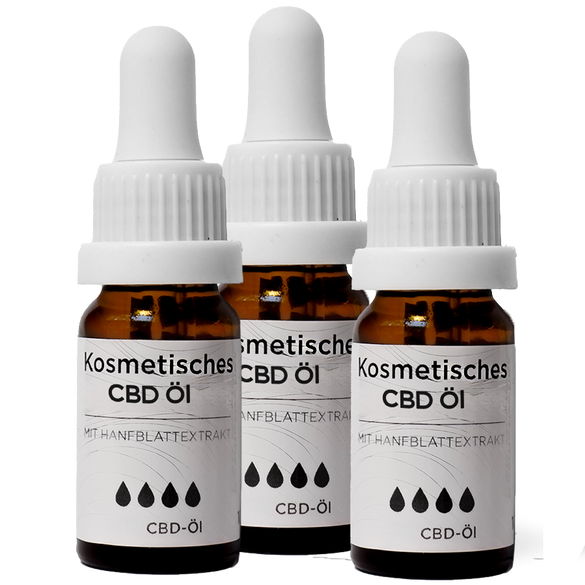 30% CBD Öl - Lucky PURE® Öle Lucky Hemp 3x 10ml  