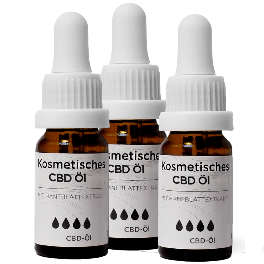 30% CBD Öl - Lucky PURE® Öle Lucky Hemp 3x 10ml  