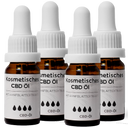 30% CBD Öl - Lucky PURE® Öle Lucky Hemp 4x 10ml  