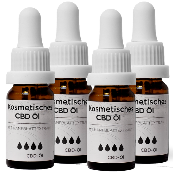 30% CBD Öl - Lucky PURE® Öle Lucky Hemp 4x 10ml  