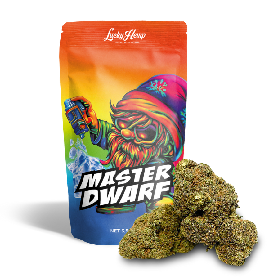 Master Dwarf Cali Pack Blüten Lucky Hemp   