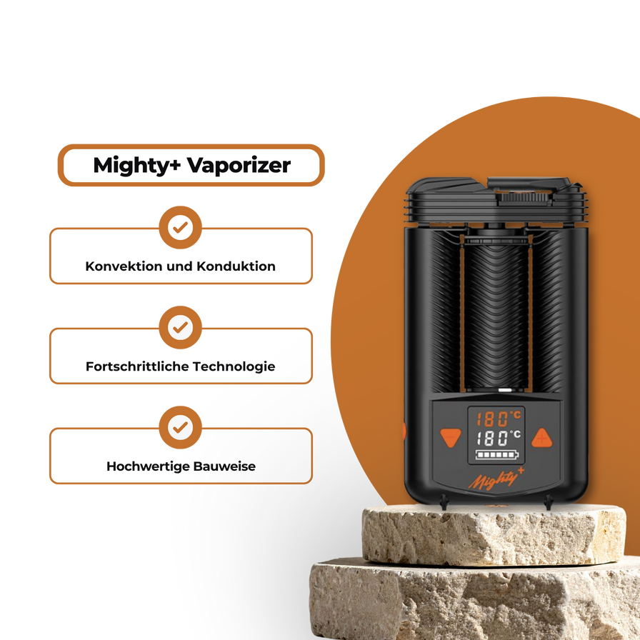 Storz & Bickel Mighty + Zubehör Lucky Hemp