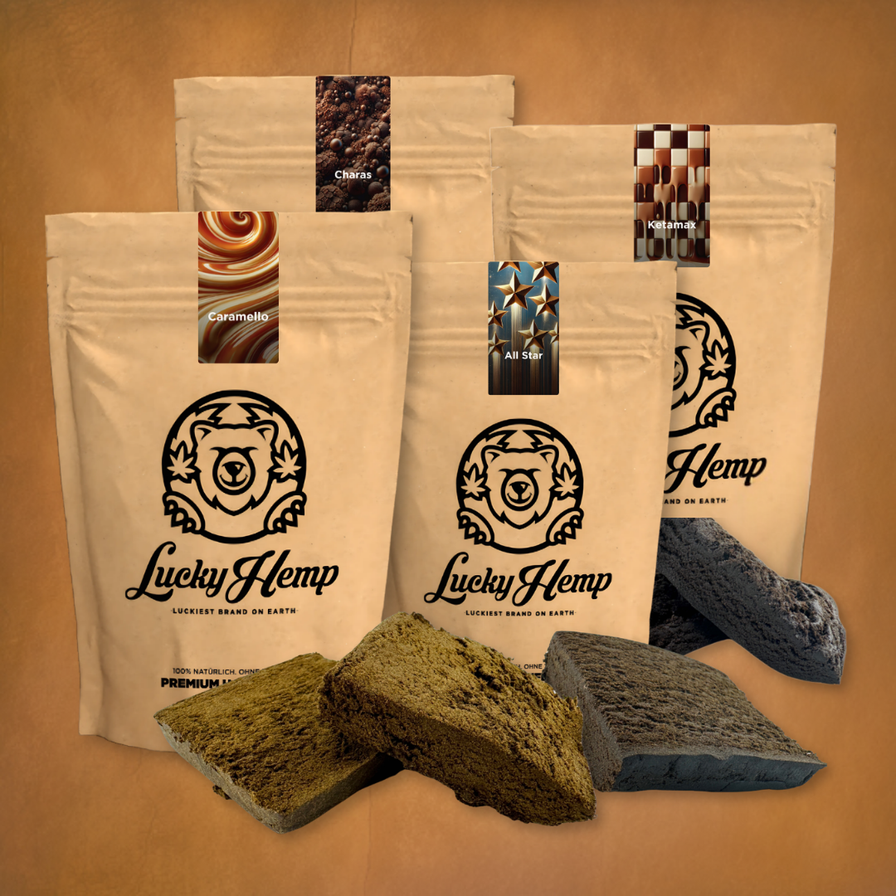 Hash Probier Bundle Blüten Lucky Hemp