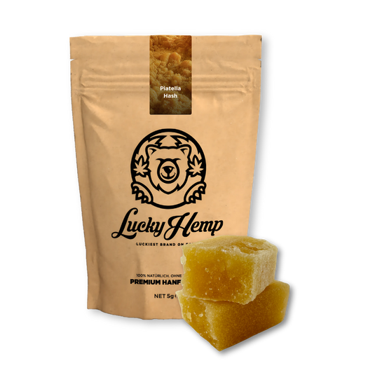 Piatella Hash Ökopack Blüten Lucky Hemp