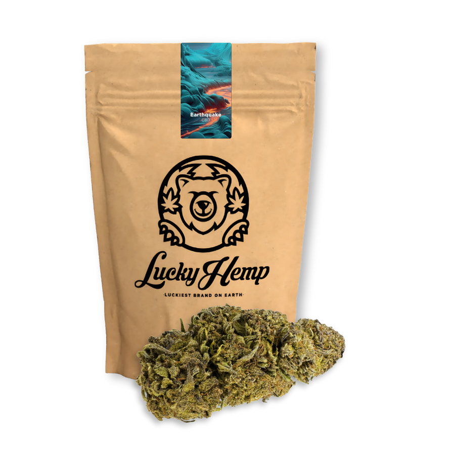 Earthquake Blüten Lucky Hemp