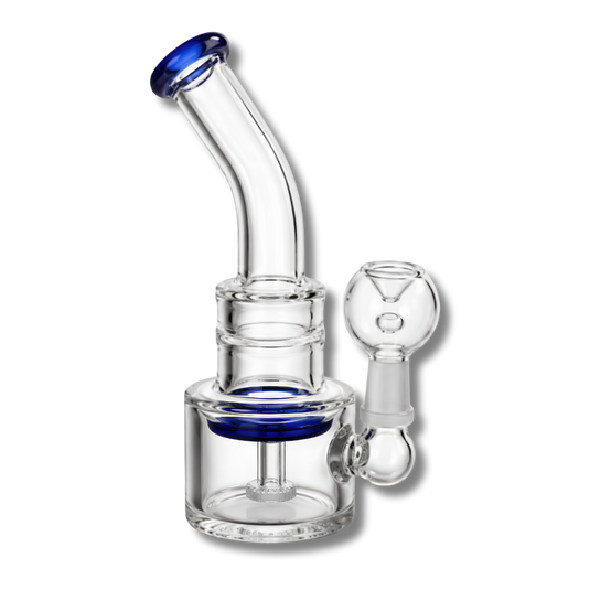 Öl-Glasbong mit Percolator Dabbing 2 Merchandise Lucky Hemp