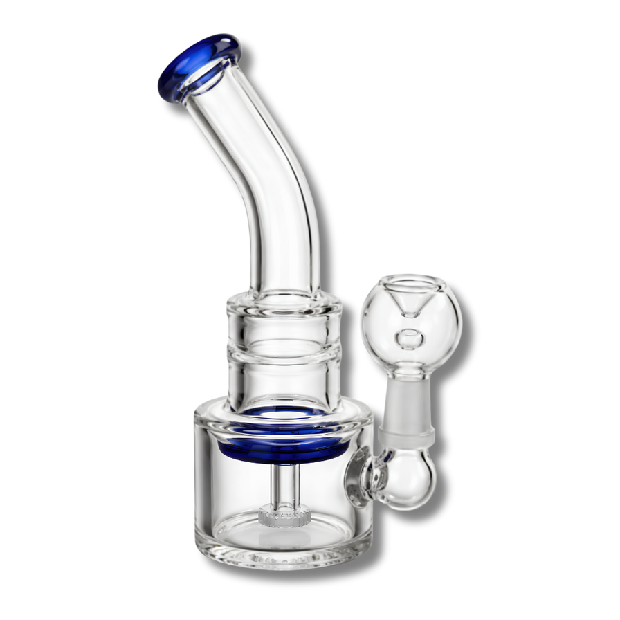 Öl-Glasbong mit Percolator Dabbing 2 Merchandise Lucky Hemp