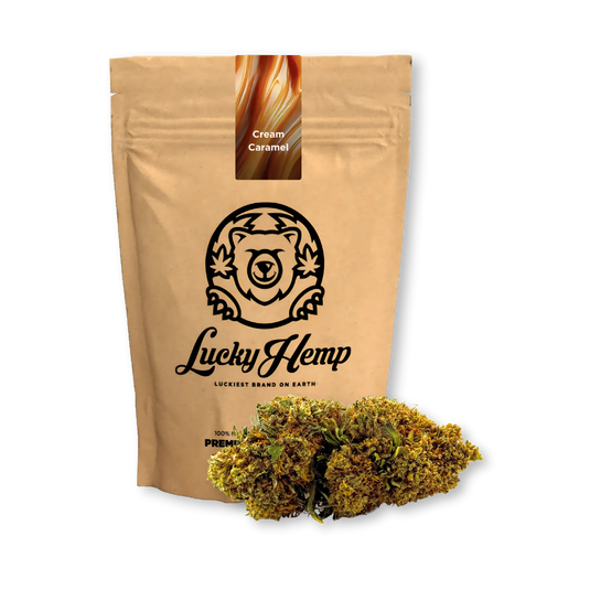 Cream Caramel Ökopack Blüten Lucky Hemp