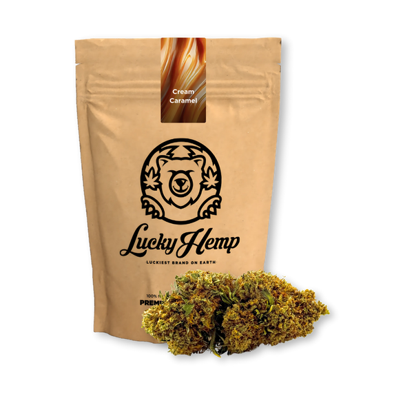 Cream Caramel Ökopack Blüten Lucky Hemp