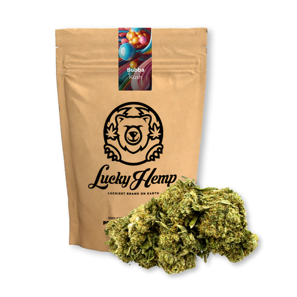 Bubba Kush Ökopack Blüten Lucky Hemp