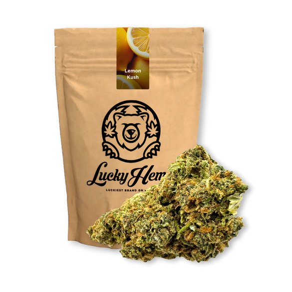 Lemon Kush Ökopack Blüten Lucky Hemp
