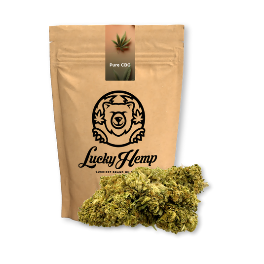 Pure CBG Ökopack Blüten Lucky Hemp